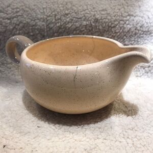 Taylor Smith Taylor Pebbleford cream or gravy boat - peach color